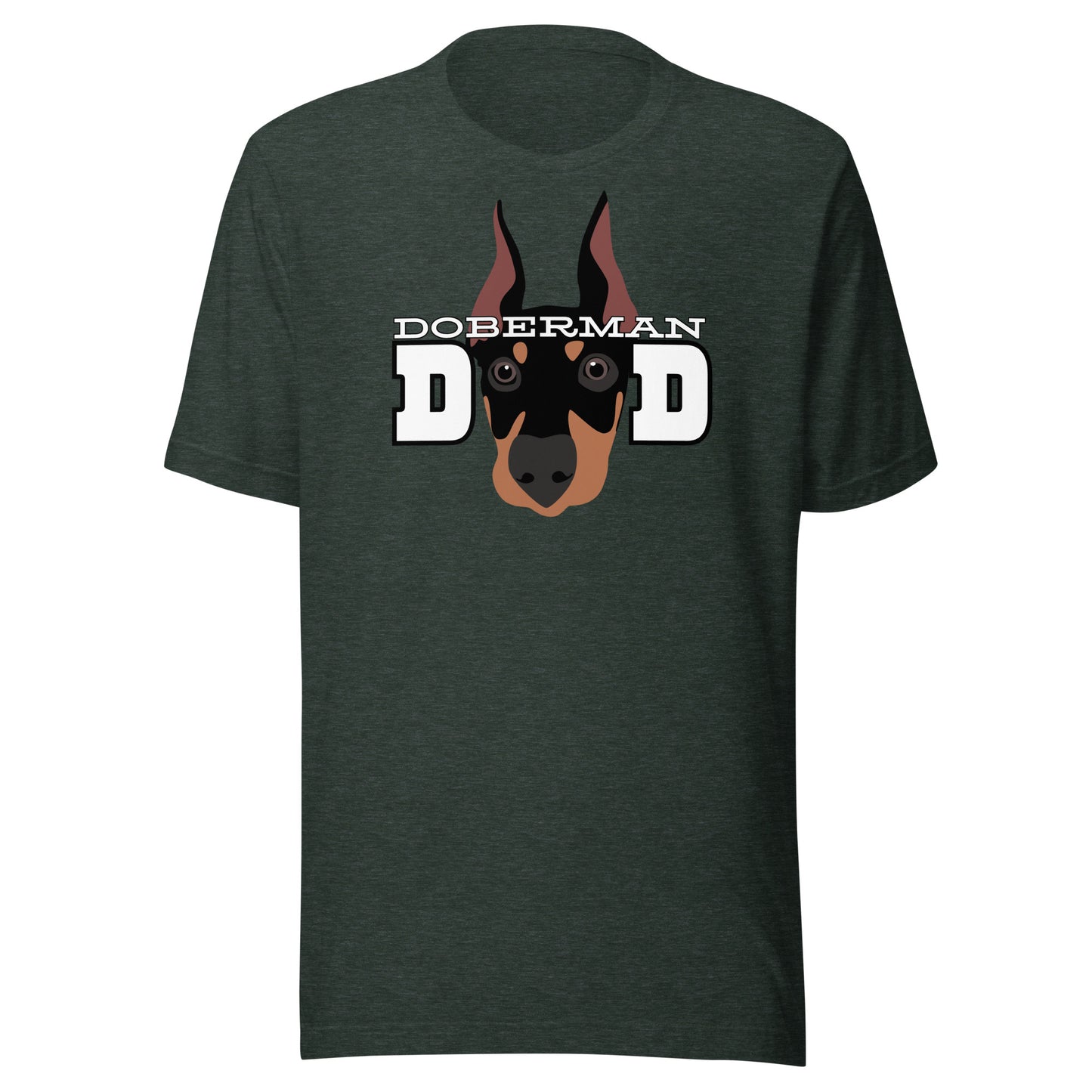 Doberman Dad 12 Unisex t-shirt
