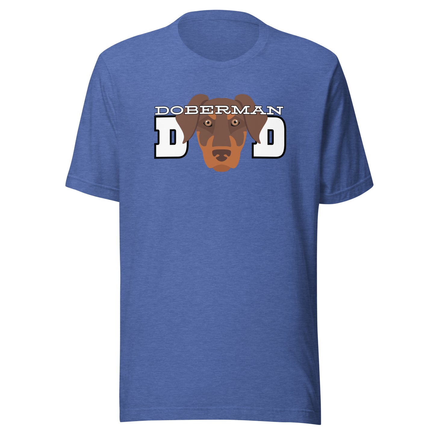 Doberman Dad 4 Unisex t-shirt