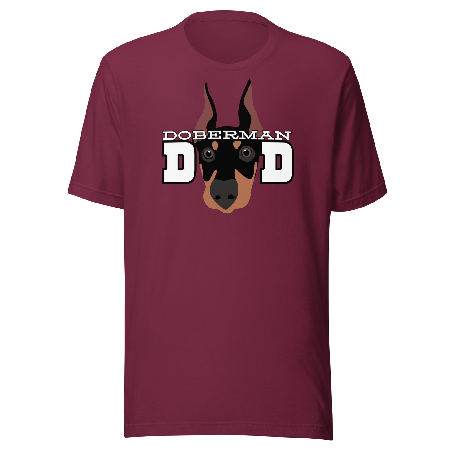 Doberman Dad 12 Unisex t-shirt
