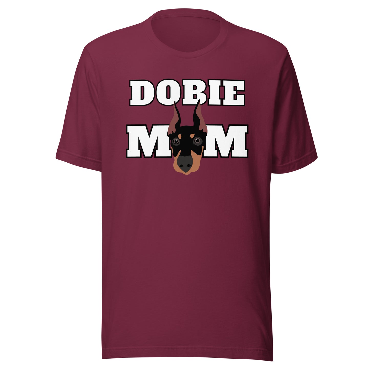 Dobie Mom 2 Unisex t-shirt