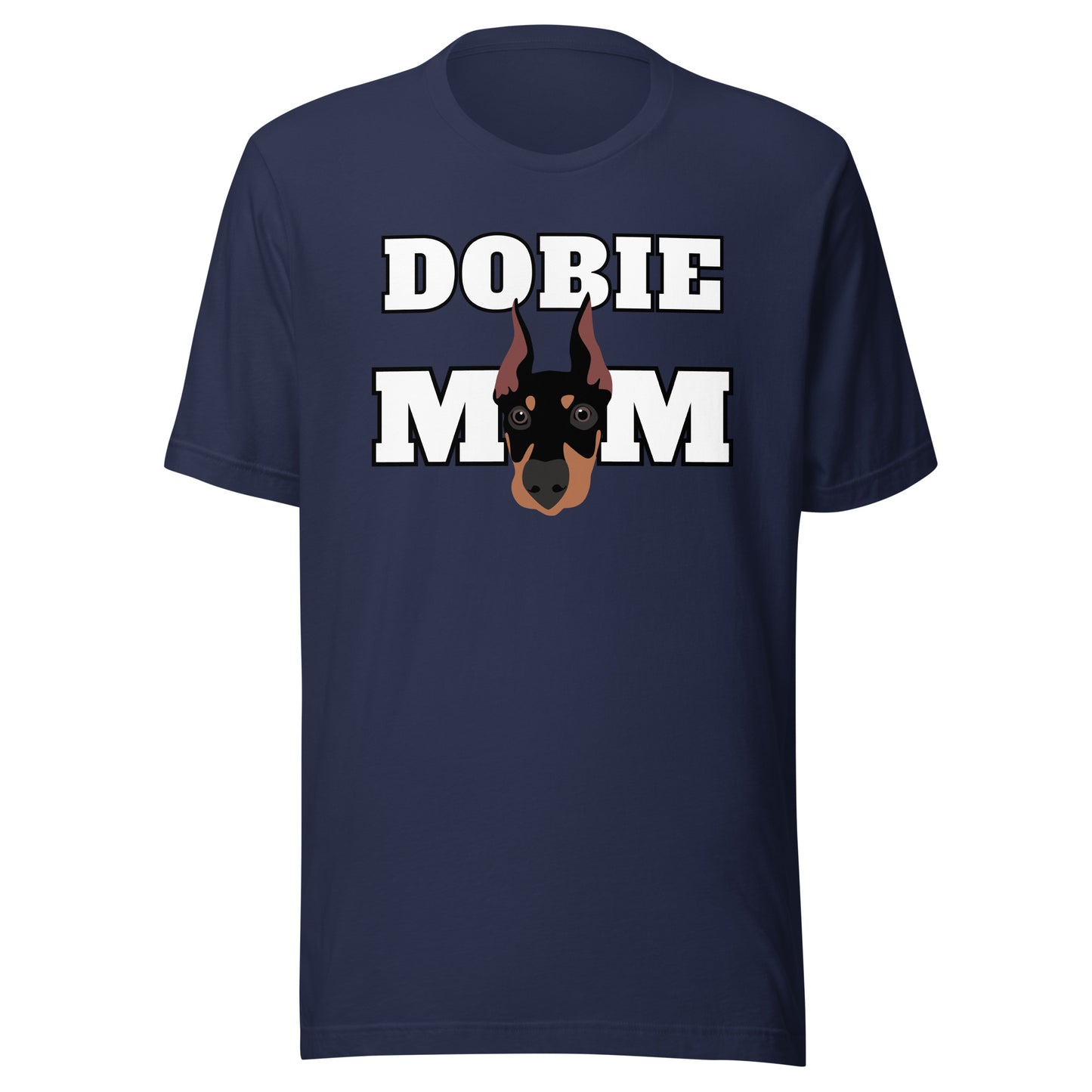 Dobie Mom 2 Unisex t-shirt
