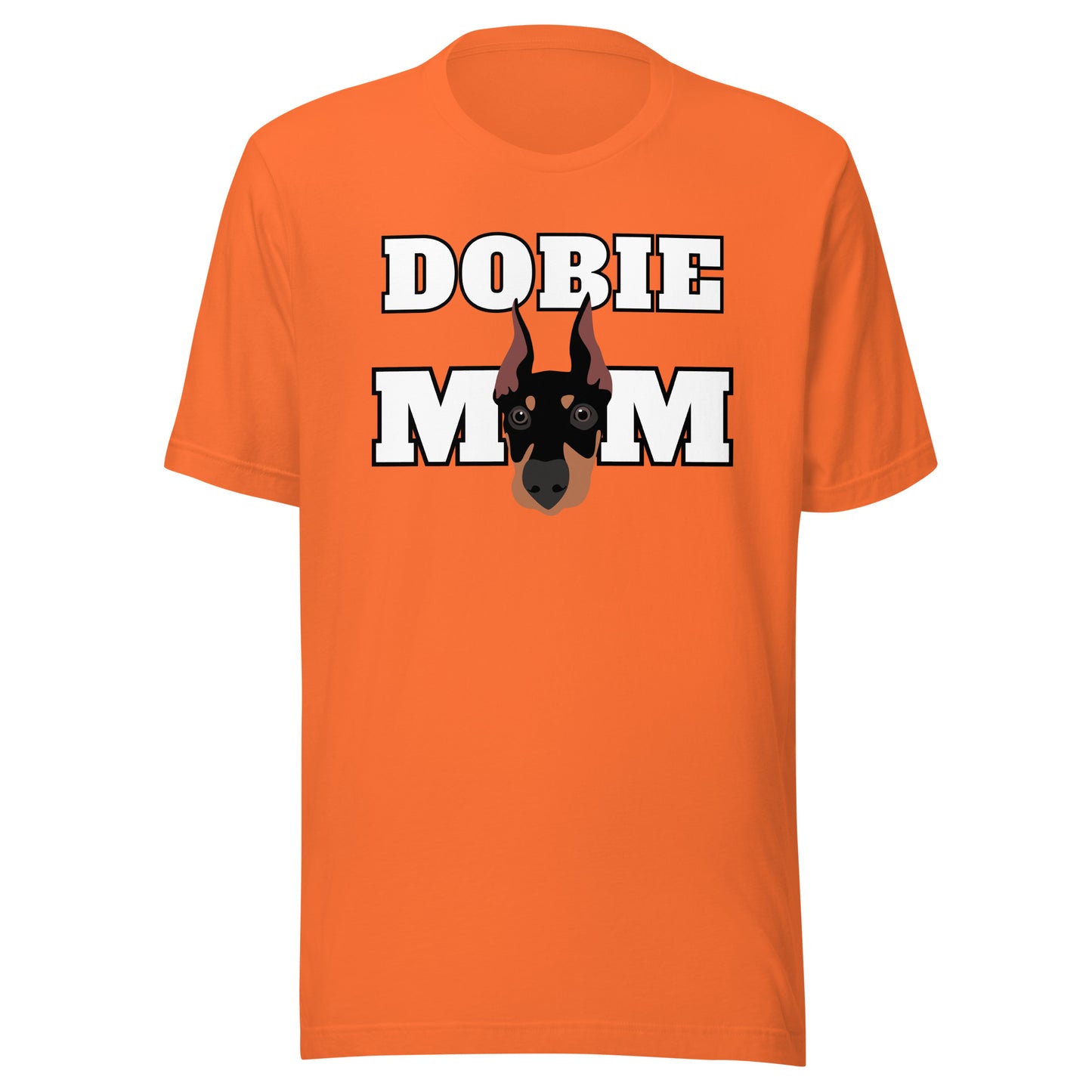 Dobie Mom 2 Unisex t-shirt