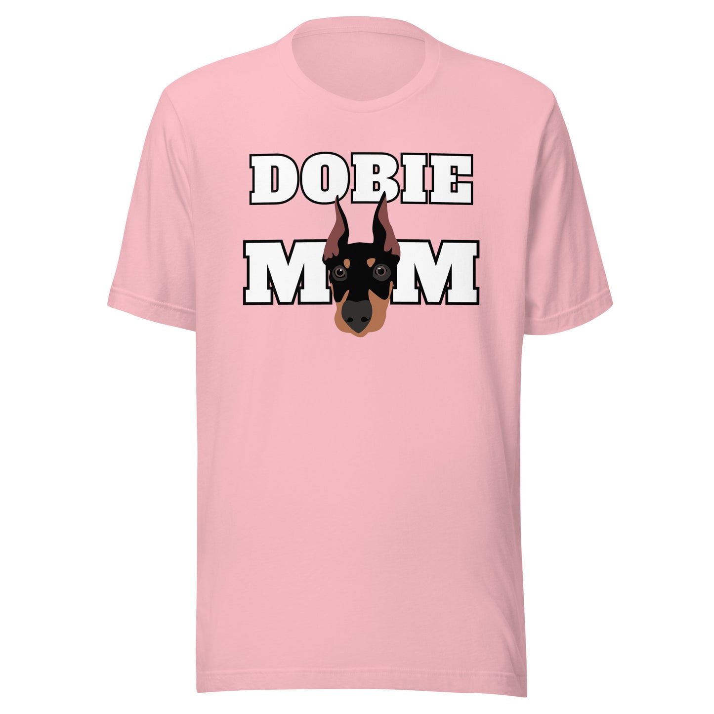 Dobie Mom 2 Unisex t-shirt