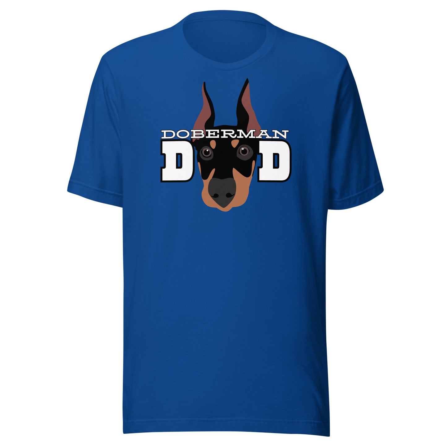 Doberman Dad 12 Unisex t-shirt