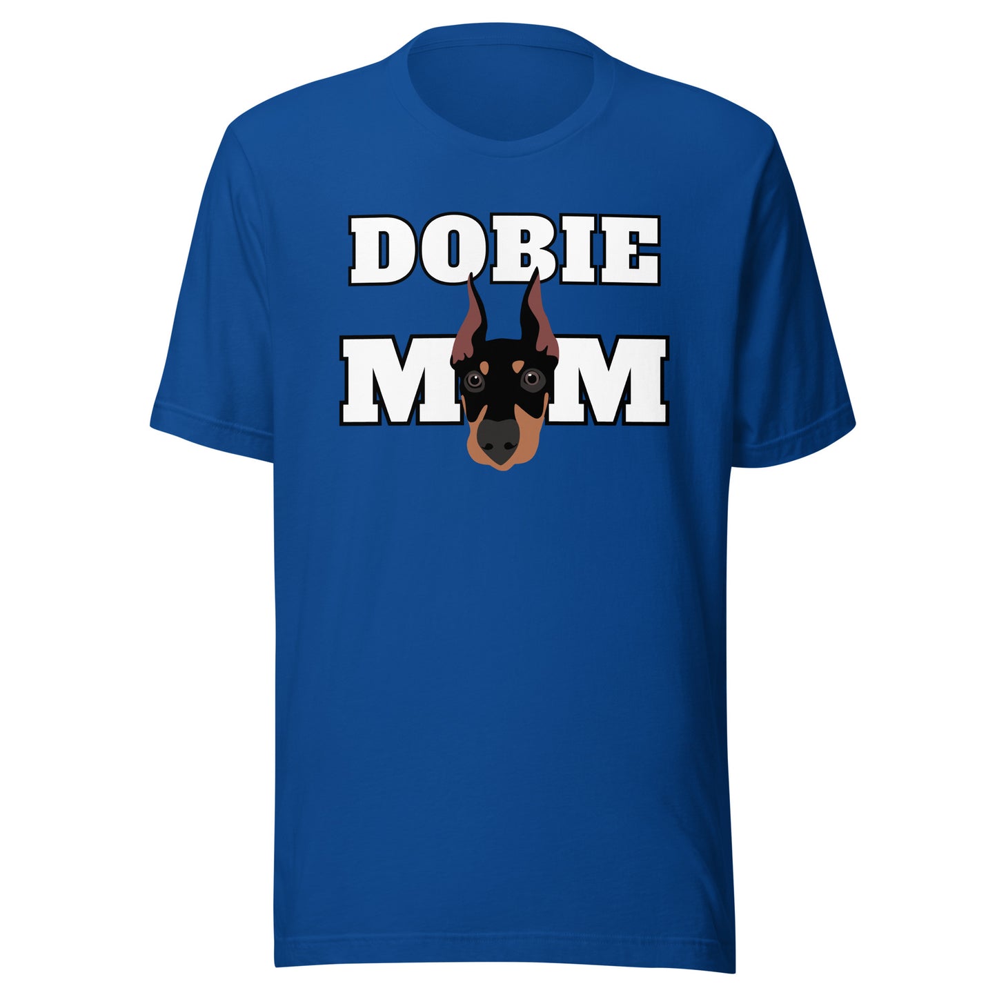 Dobie Mom 2 Unisex t-shirt