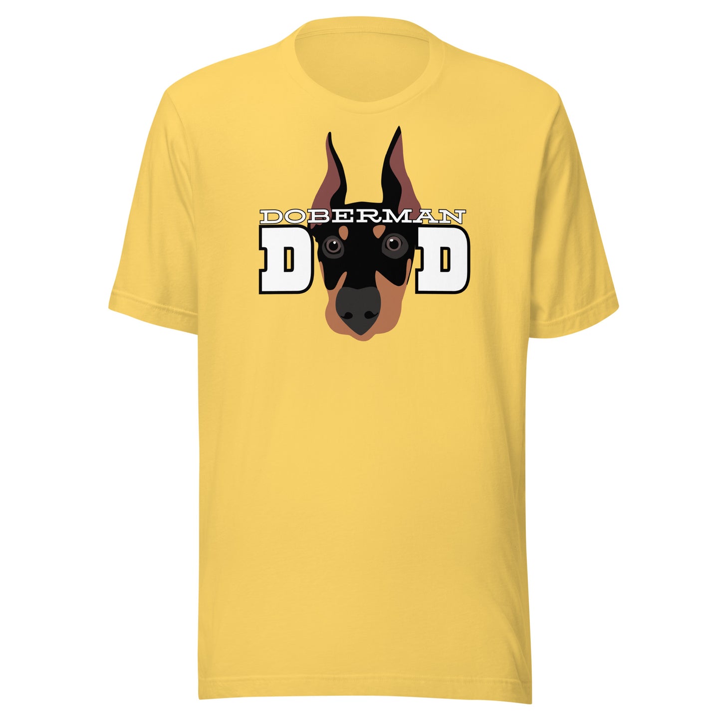 Doberman Dad 12 Unisex t-shirt