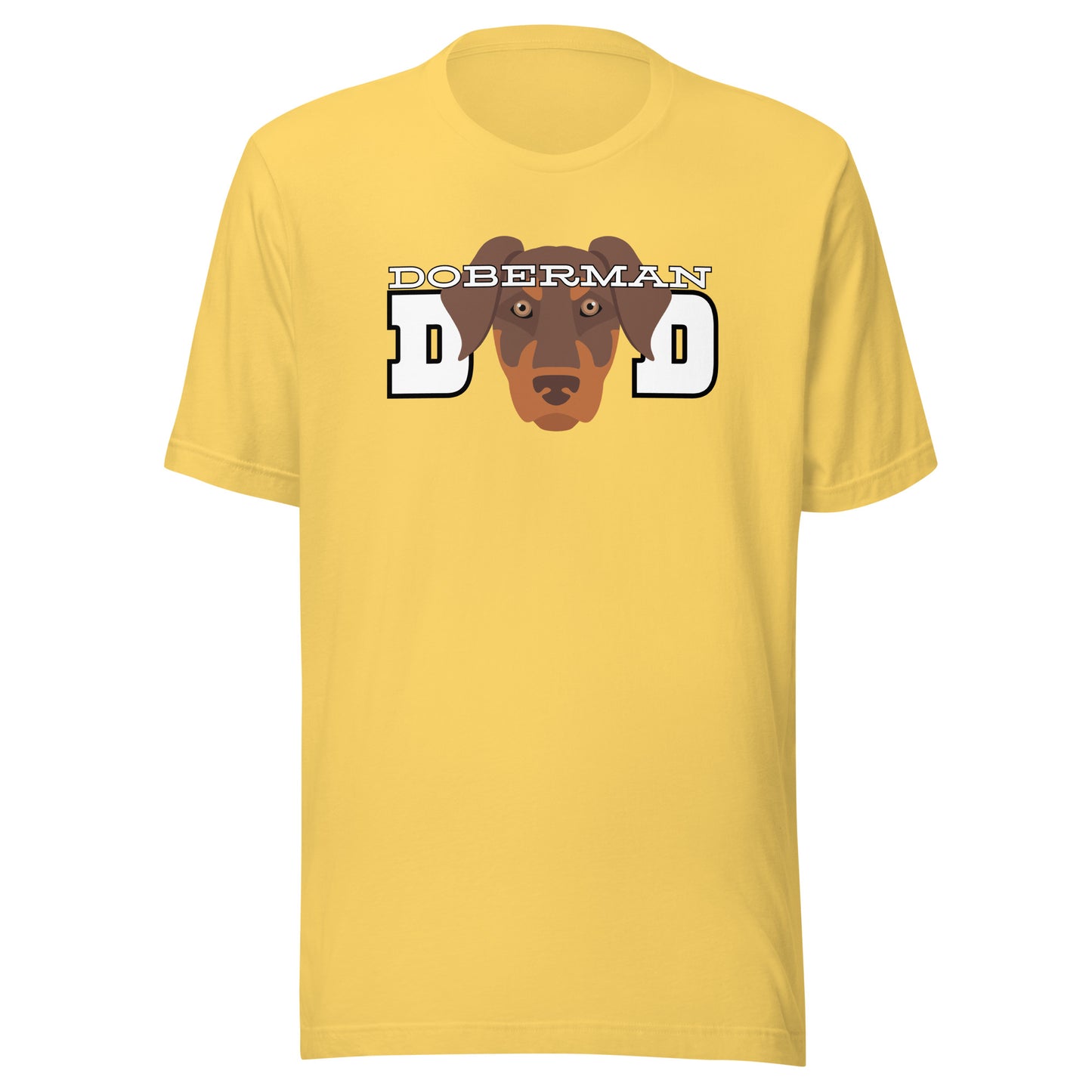 Doberman Dad 4 Unisex t-shirt