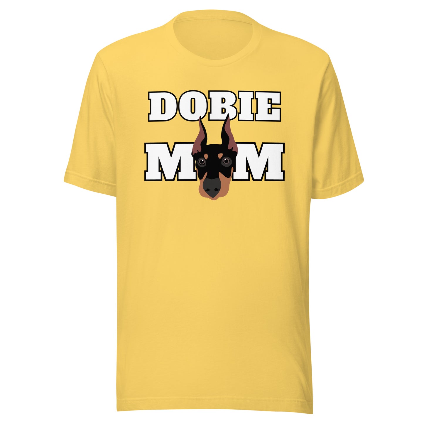 Dobie Mom 2 Unisex t-shirt