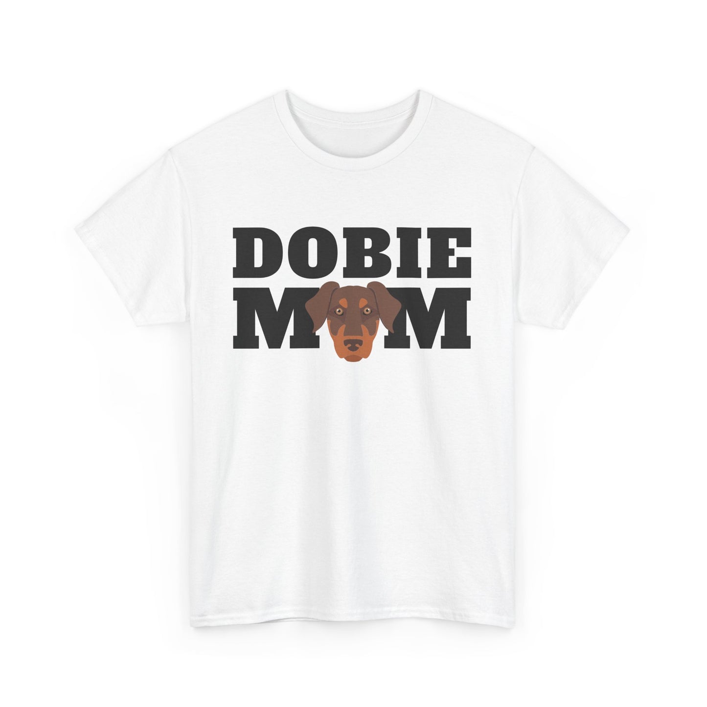 Dobie Mom 04 2025 Unisex Heavy Cotton Tee