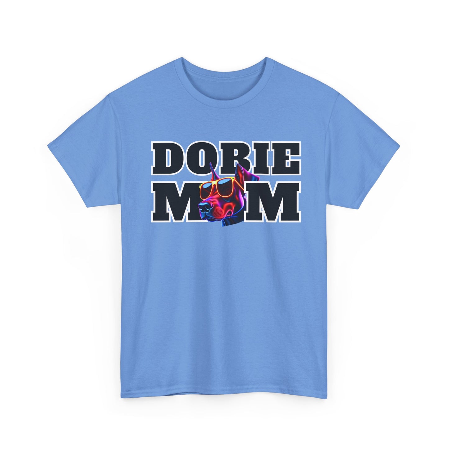 Dobie Mom 09 2025 Unisex Heavy Cotton Tee