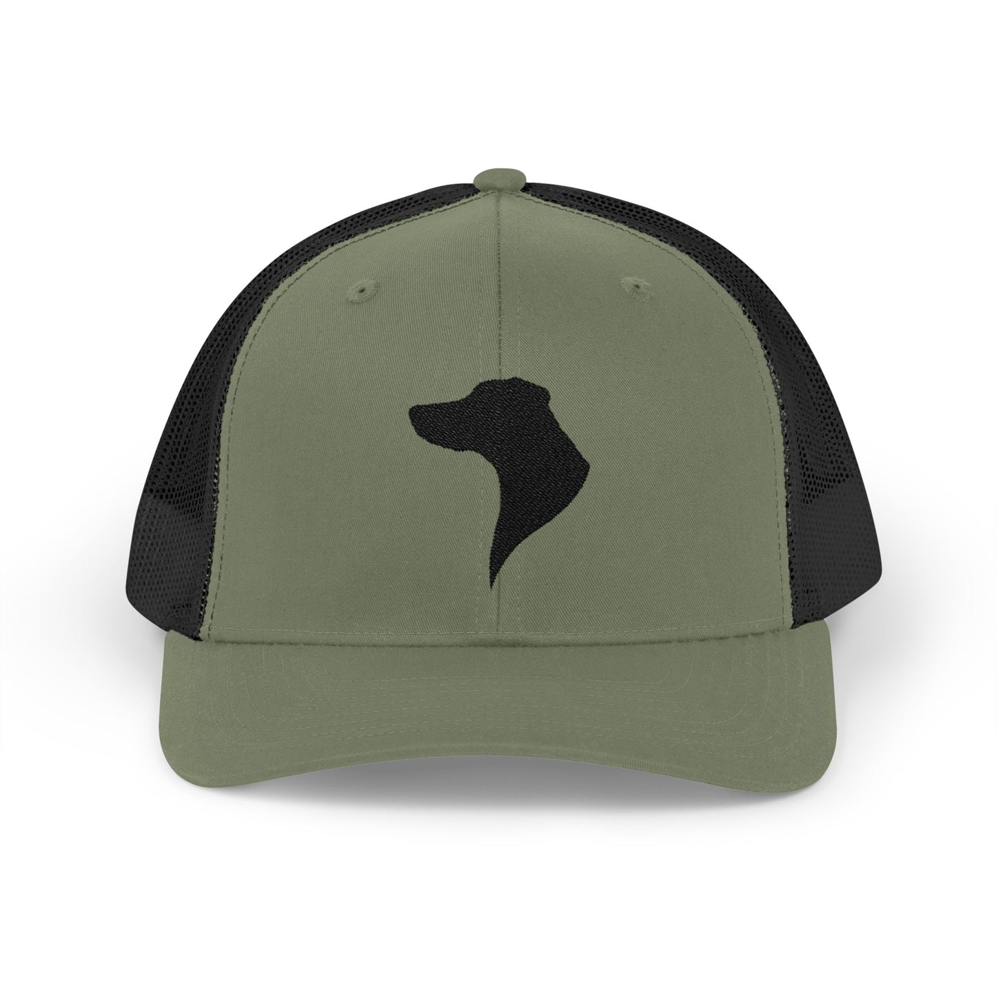 Doberman 3 Silhouette Snapback Trucker Cap