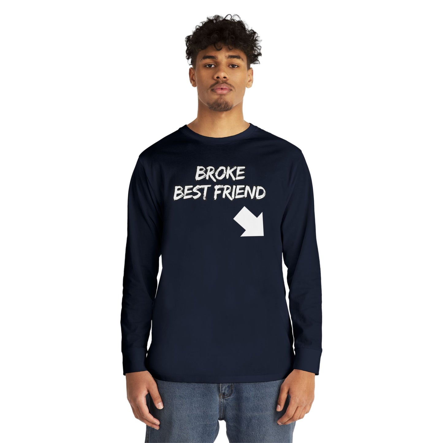 Bestfriend 1| Long Sleeve Crewneck Tee