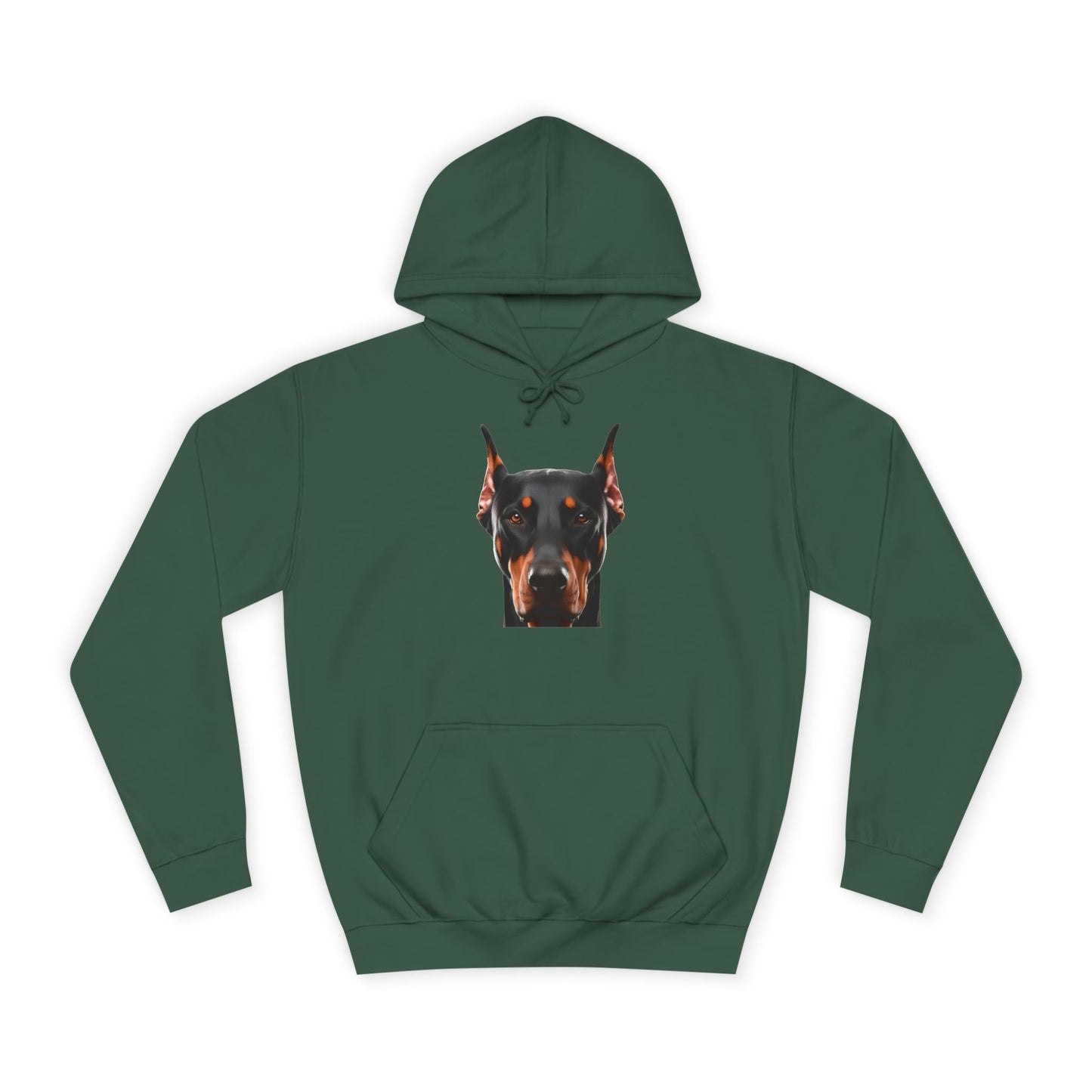 Doberman 1 Unisex College Hoodie