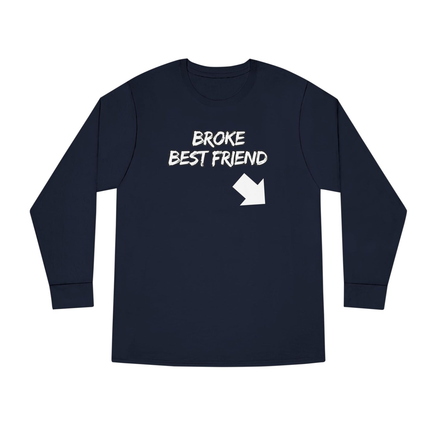 Bestfriend 1| Long Sleeve Crewneck Tee