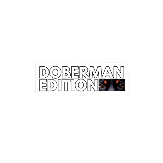 Doberman Edition Vinyl Decals