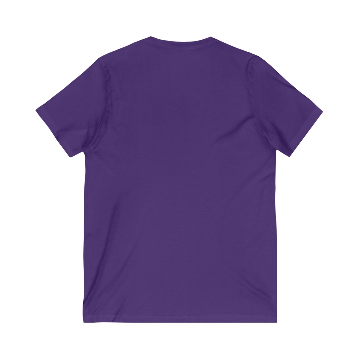 Adopt 1 Private Label Unisex Jersey Short Sleeve V-Neck Tee