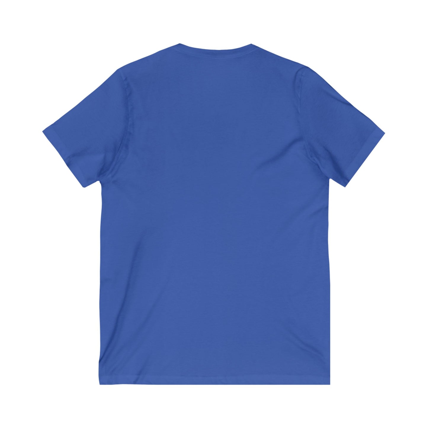 Adopt 1 Private Label Unisex Jersey Short Sleeve V-Neck Tee