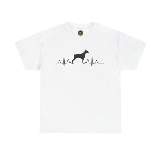 Heartbeat 1 Private Lable Unisex Heavy Cotton Tee