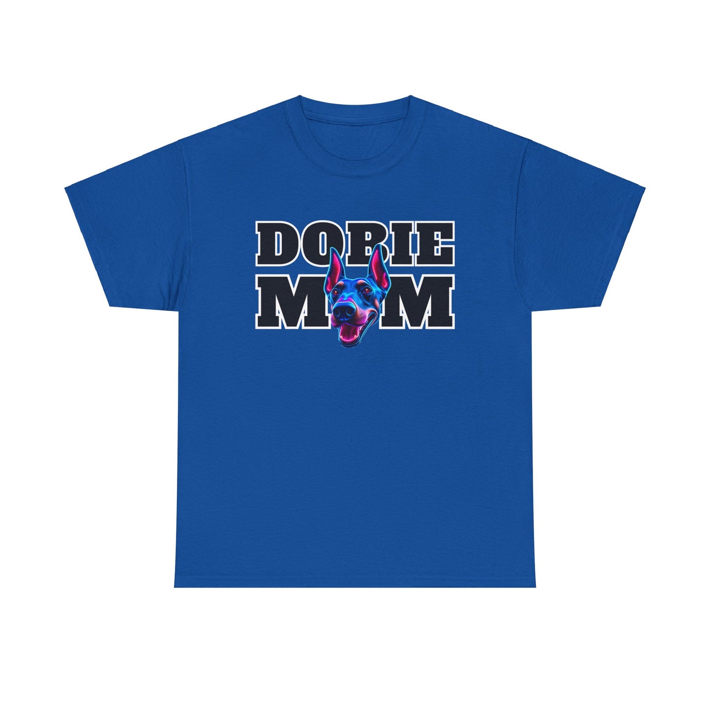 Dobie Mom 08 2025 Unisex Heavy Cotton Tee