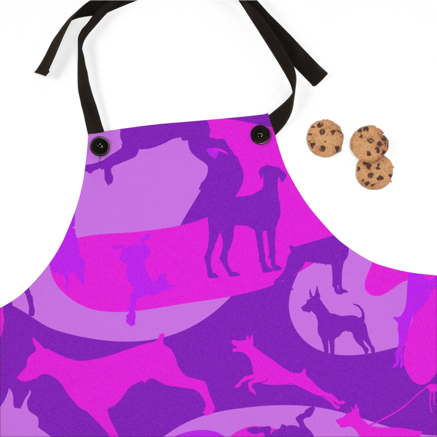 Doberman Camo Pattern 5 Apron (AOP)