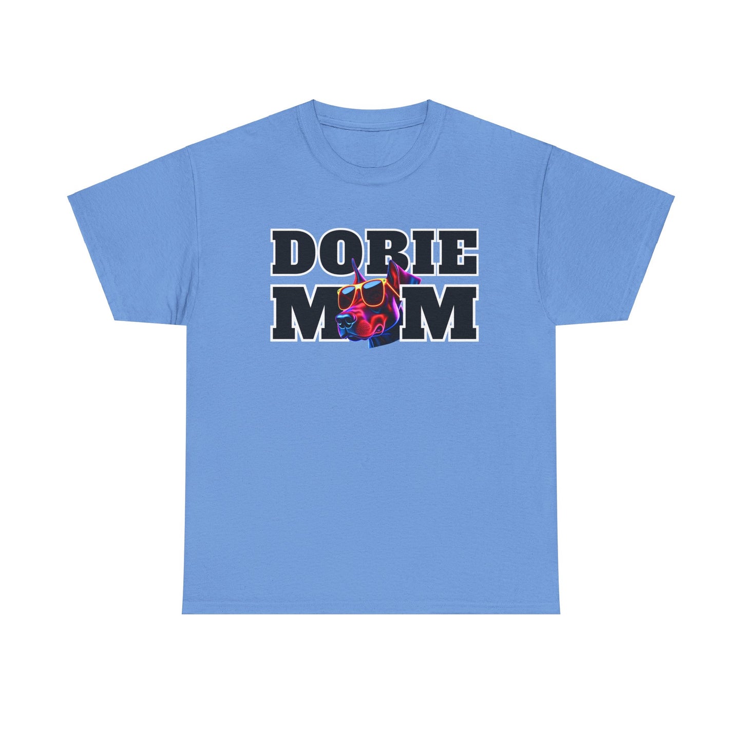 Dobie Mom 09 2025 Unisex Heavy Cotton Tee