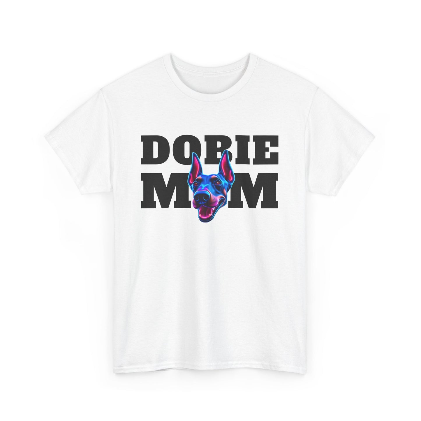 Dobie Mom 08 2025 Unisex Heavy Cotton Tee