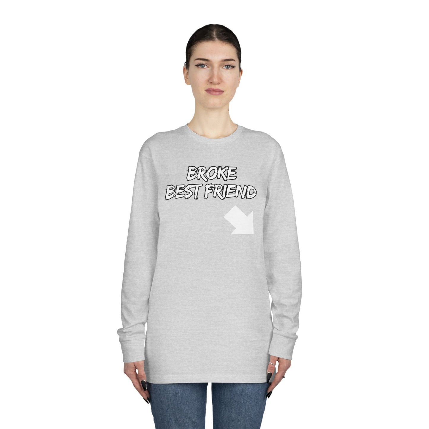 Bestfriend 1| Long Sleeve Crewneck Tee