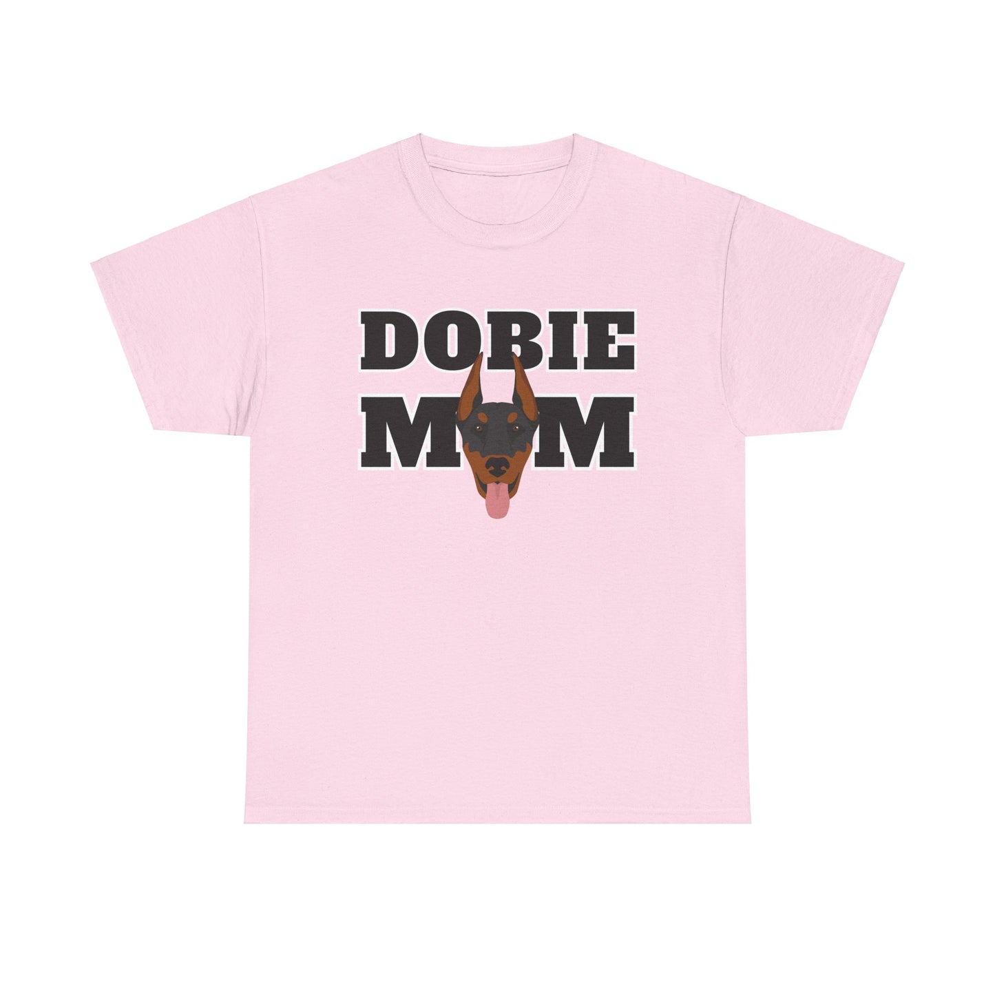 Dobie Mom 02 2025 Unisex Heavy Cotton Tee