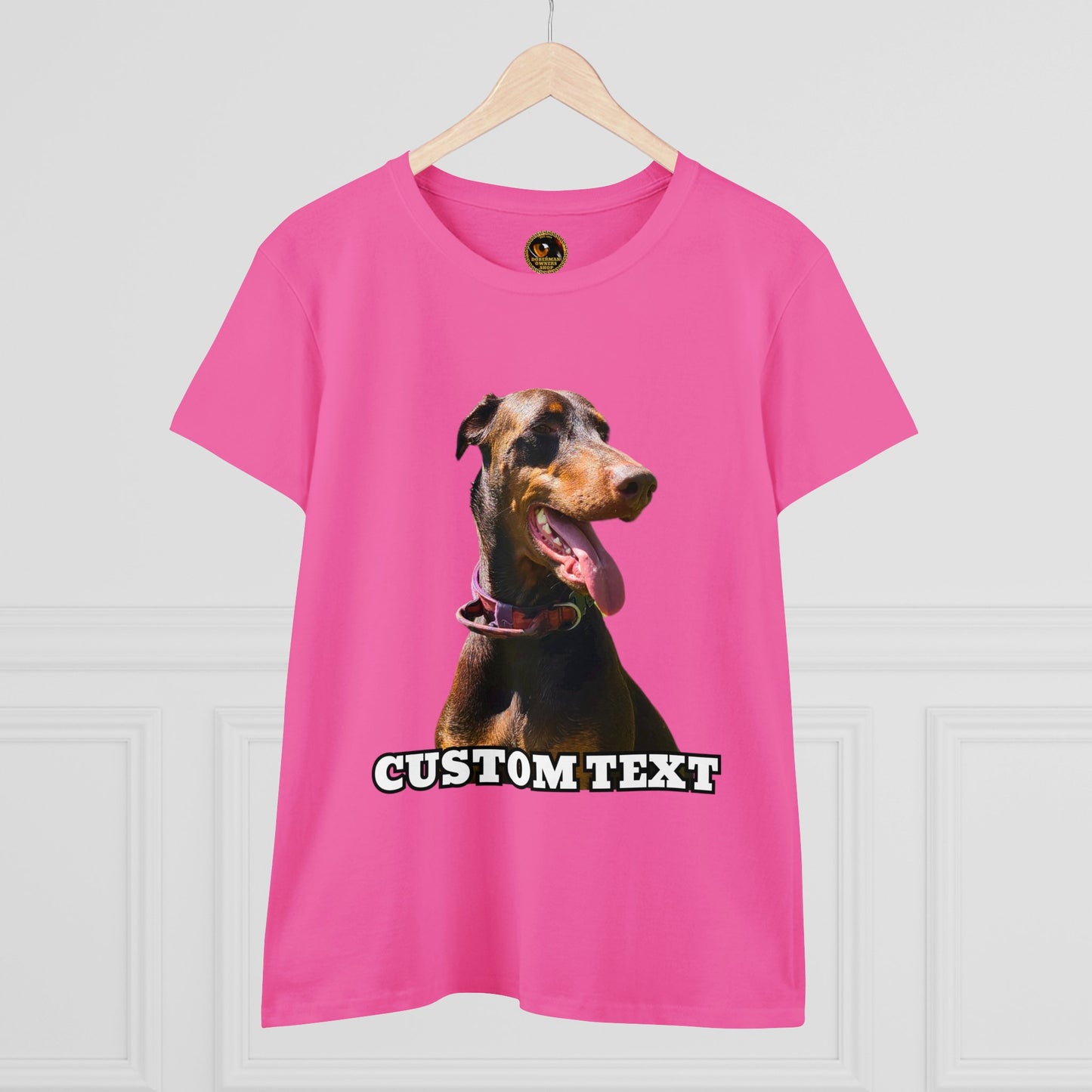 Custom Women's Midweight Cotton Tee