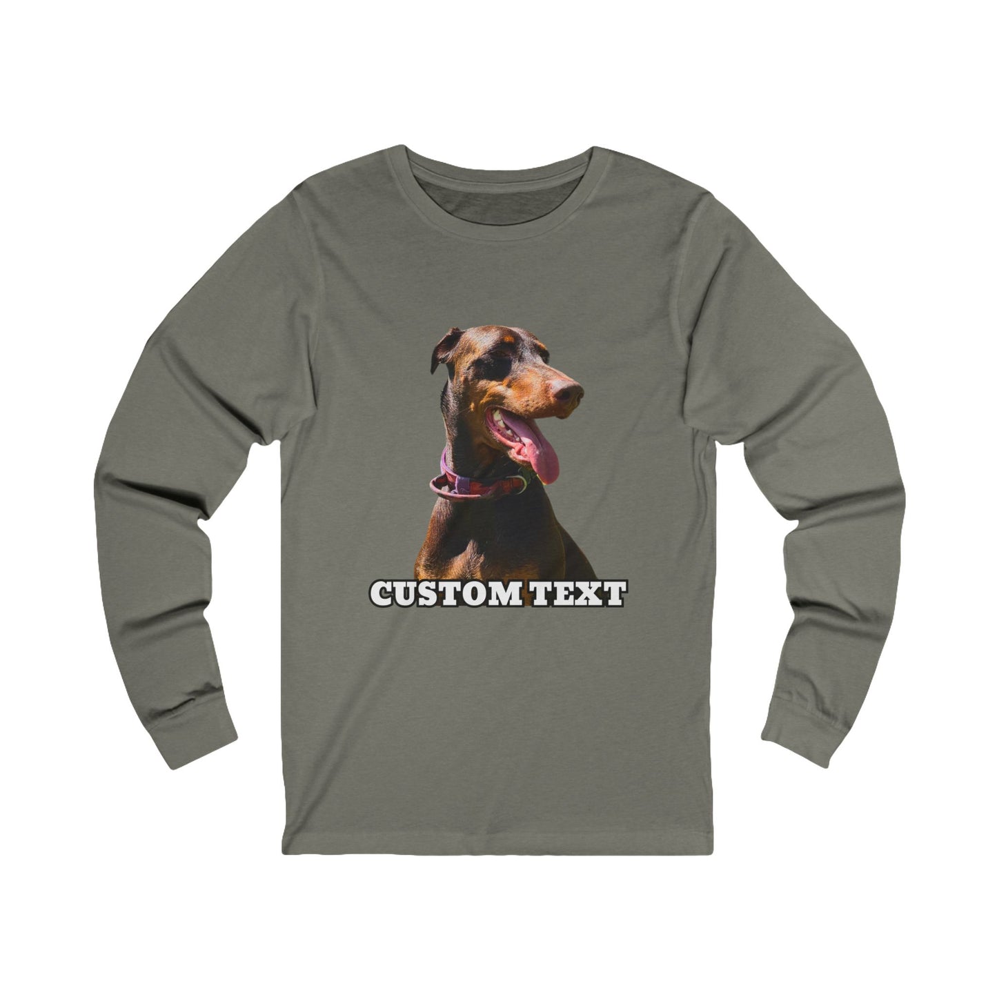 Custom Unisex Jersey Long Sleeve Tee