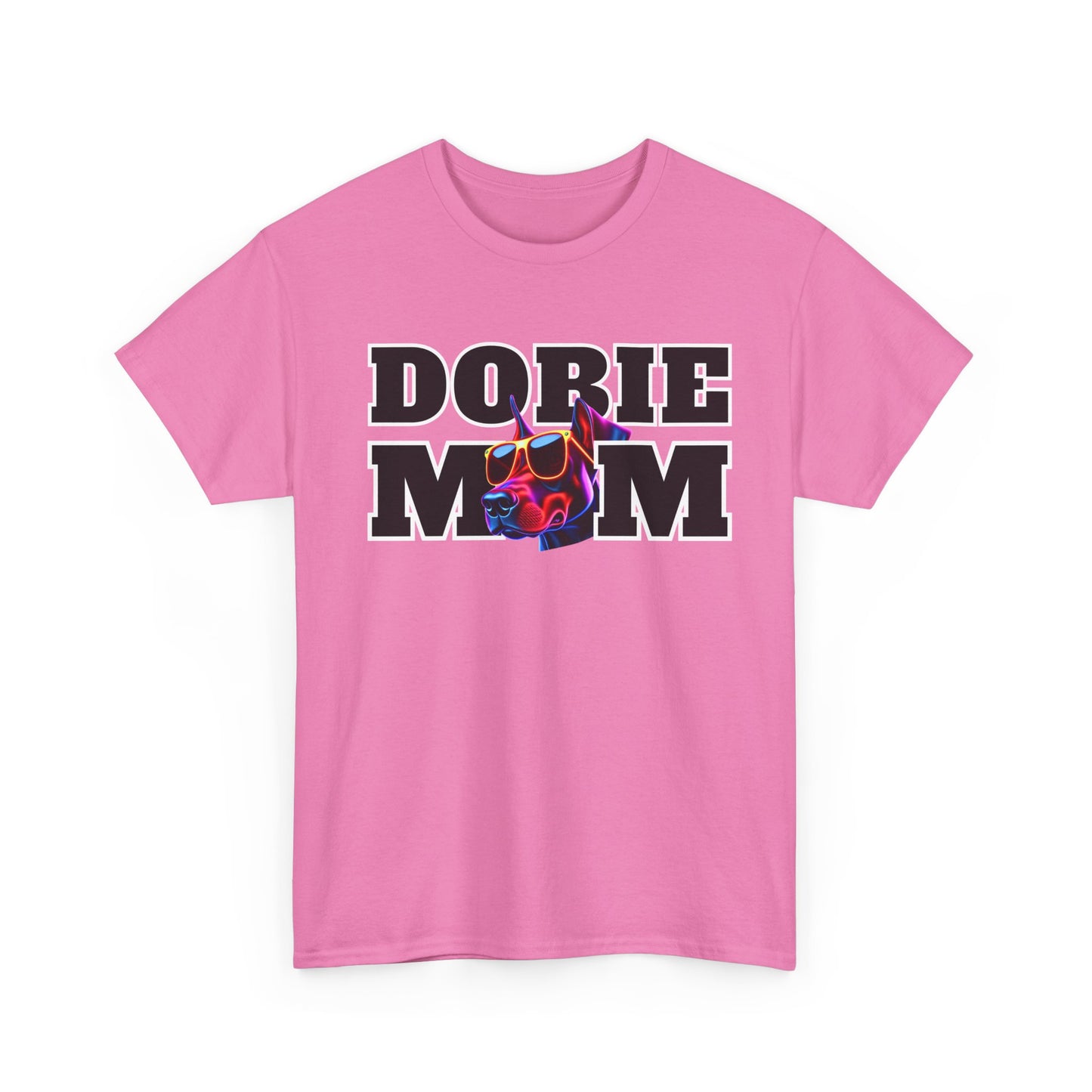 Dobie Mom 09 2025 Unisex Heavy Cotton Tee