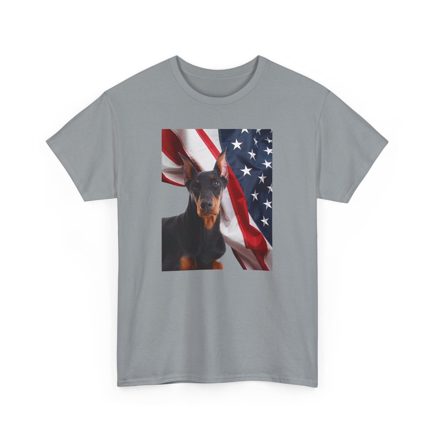 USA Flag 1 2025 Unisex Heavy Cotton Tee