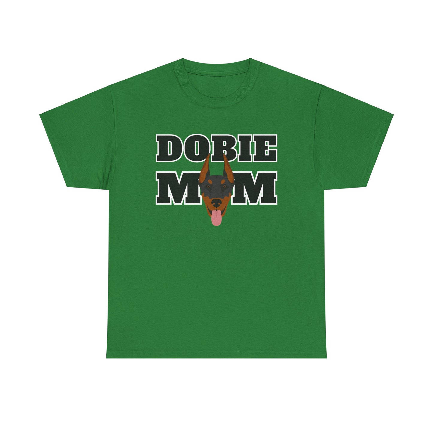 Dobie Mom 02 2025 Unisex Heavy Cotton Tee