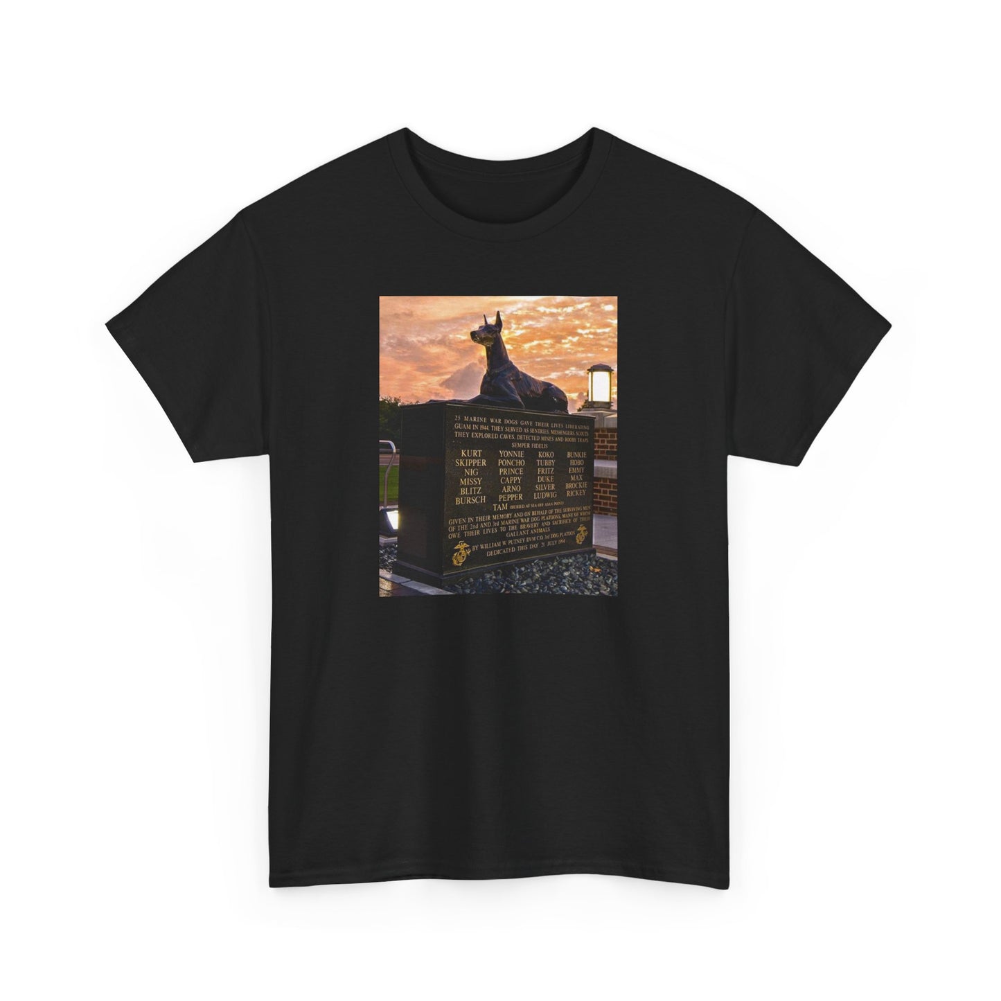 Doberman Memorial 2 2025 Unisex Heavy Cotton Tee