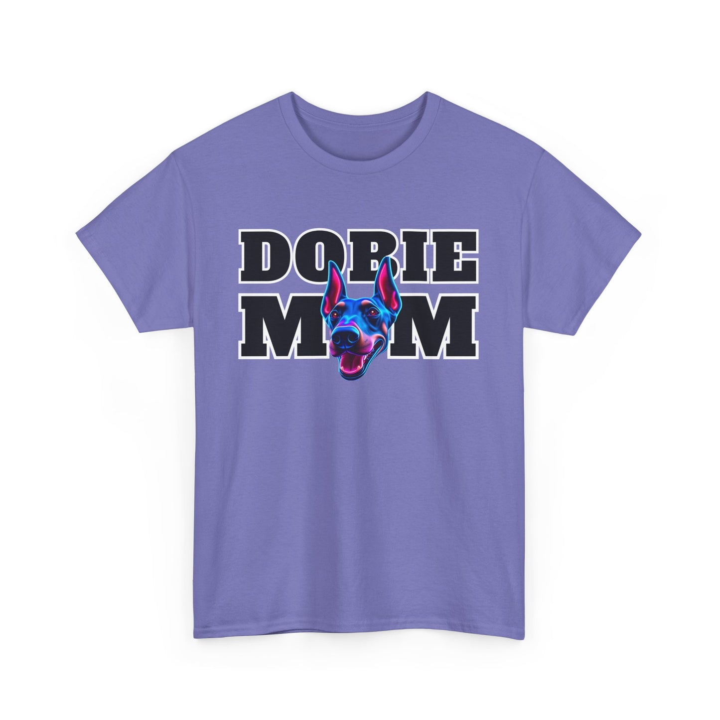 Dobie Mom 08 2025 Unisex Heavy Cotton Tee