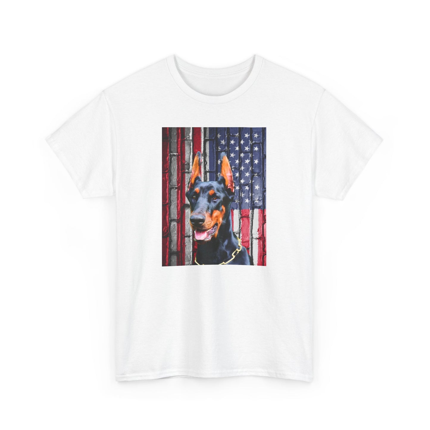 USA Flag 2 2025 Unisex Heavy Cotton Tee