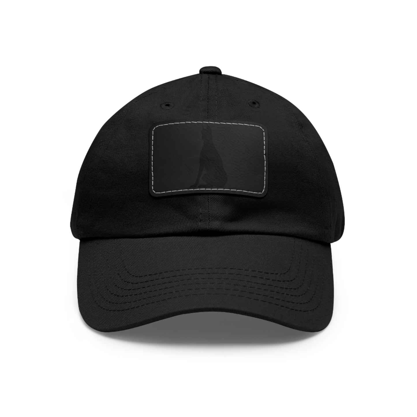 Sit 2 Dad Hat with Leather Patch (Rectangle)