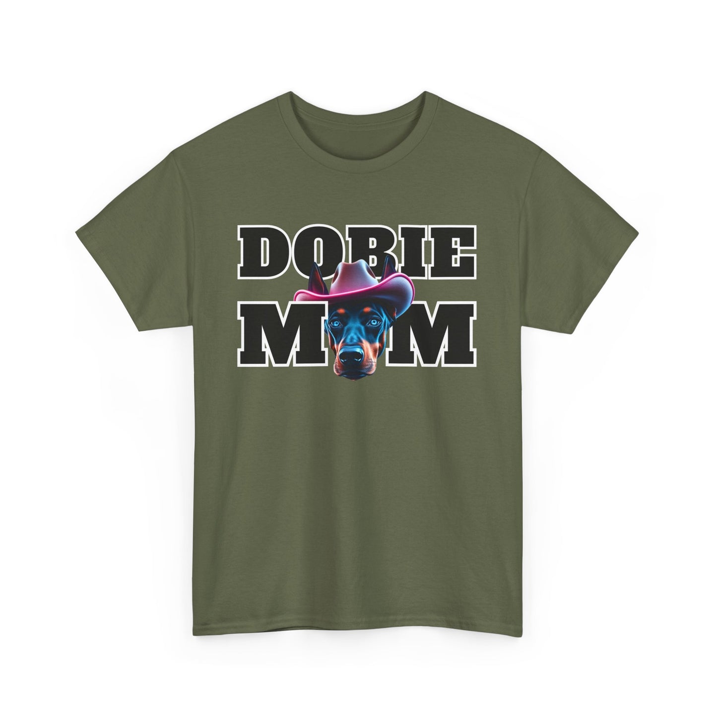 Dobie Mom 12 2025 Unisex Heavy Cotton Tee