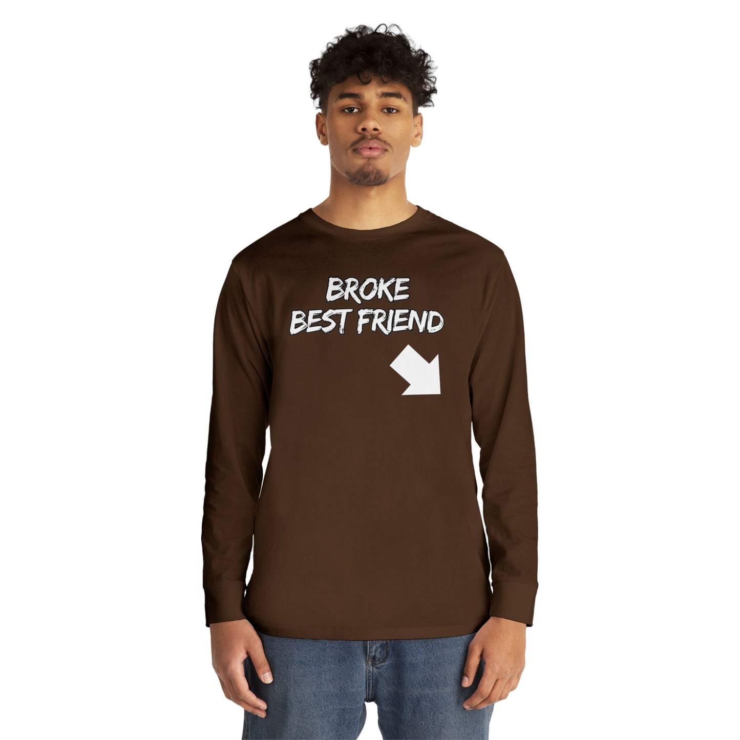 Bestfriend 1| Long Sleeve Crewneck Tee