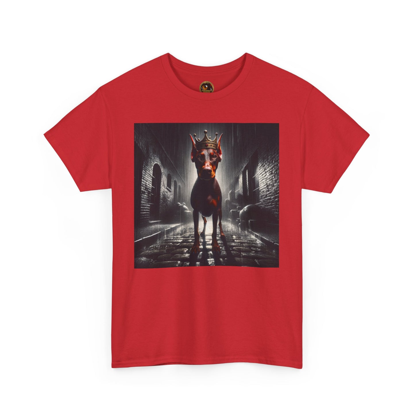 Red 6 Private Lable Unisex Heavy Cotton Tee