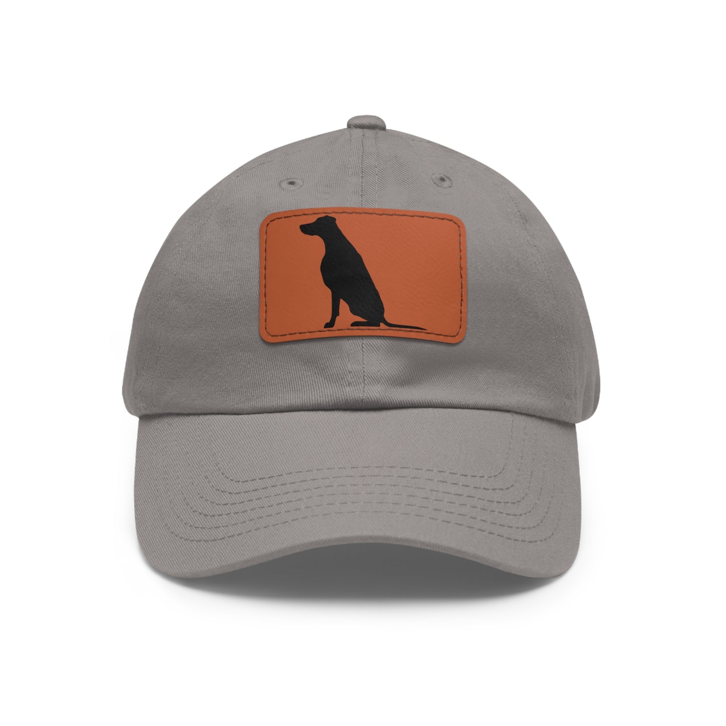 Sit 1 Dad Hat with Leather Patch (Rectangle)