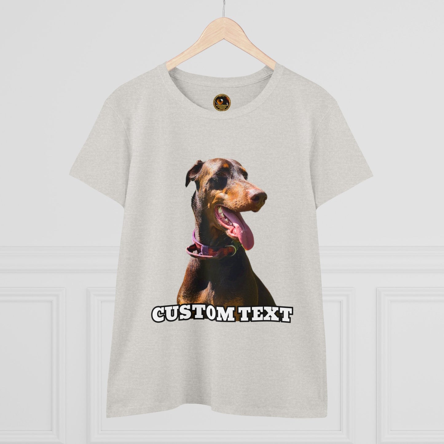 Custom Women's Midweight Cotton Tee