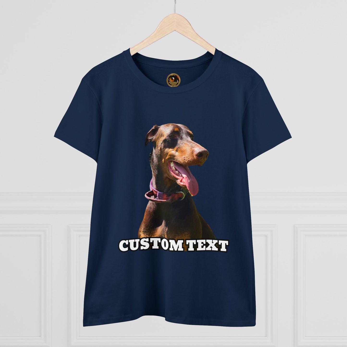 Custom Women's Midweight Cotton Tee