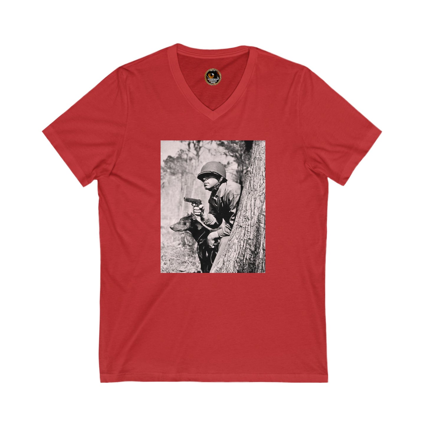 WW 3 Special Edition Private Label Unisex Jersey Short Sleeve V-Neck Tee