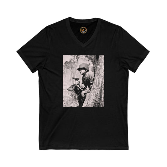 WW 3 Special Edition Private Label Unisex Jersey Short Sleeve V-Neck Tee