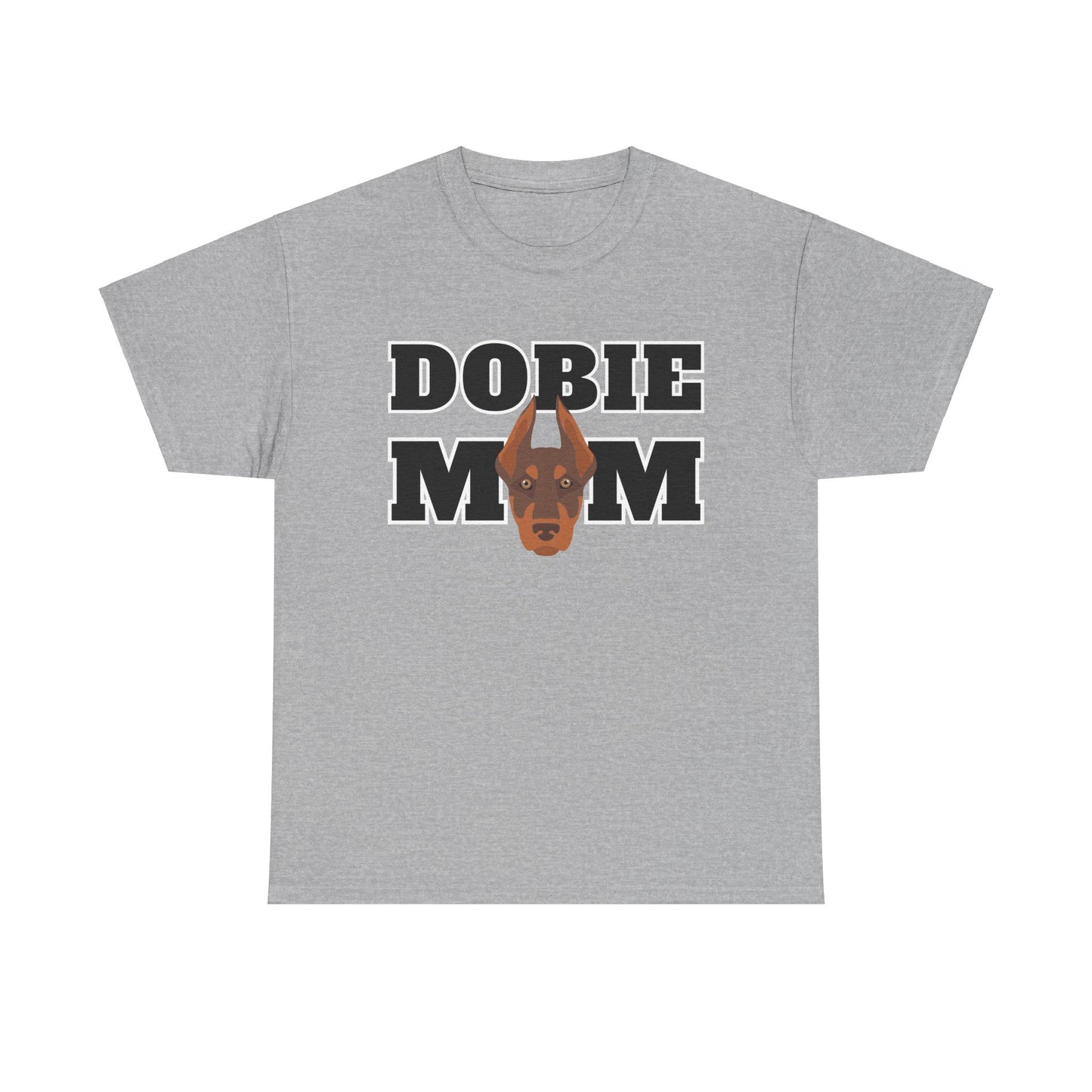 Dobie Mom 07 2025 Unisex Heavy Cotton Tee