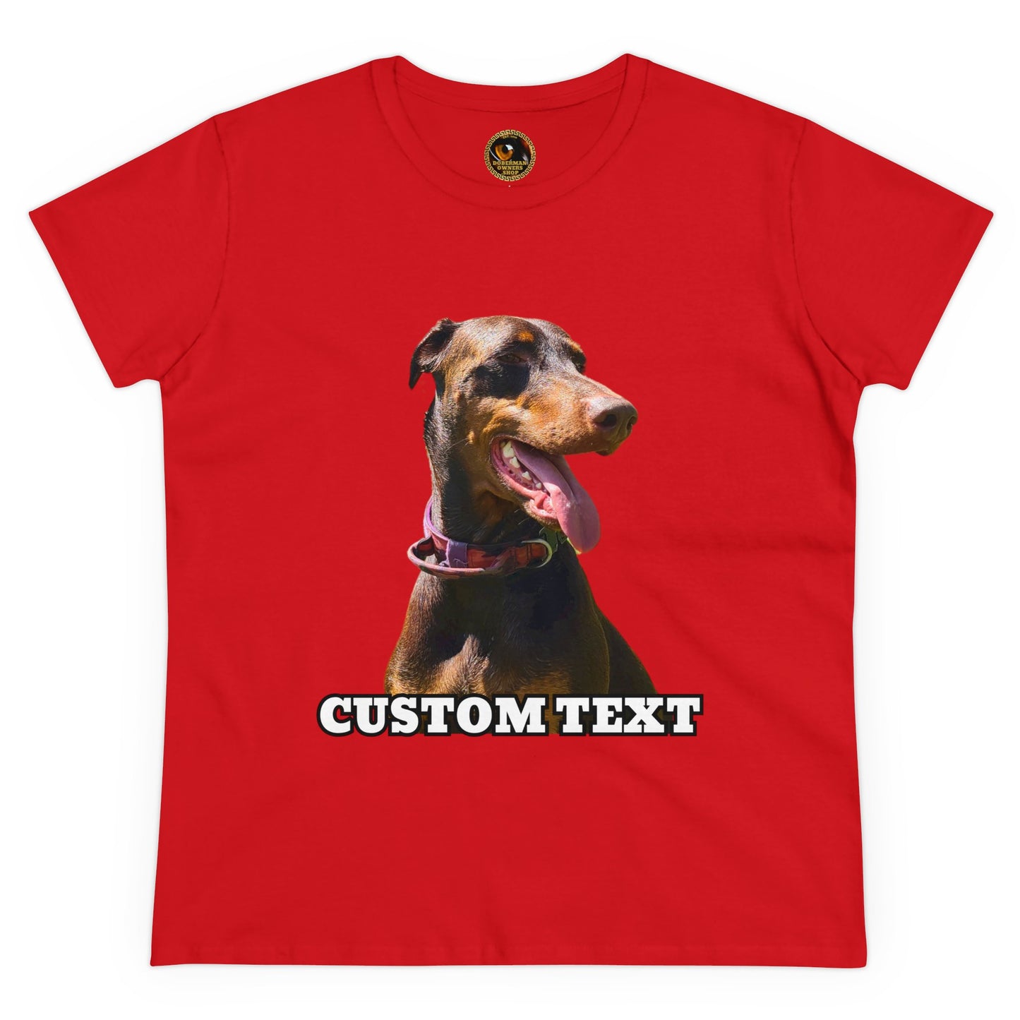 Custom Women's Midweight Cotton Tee