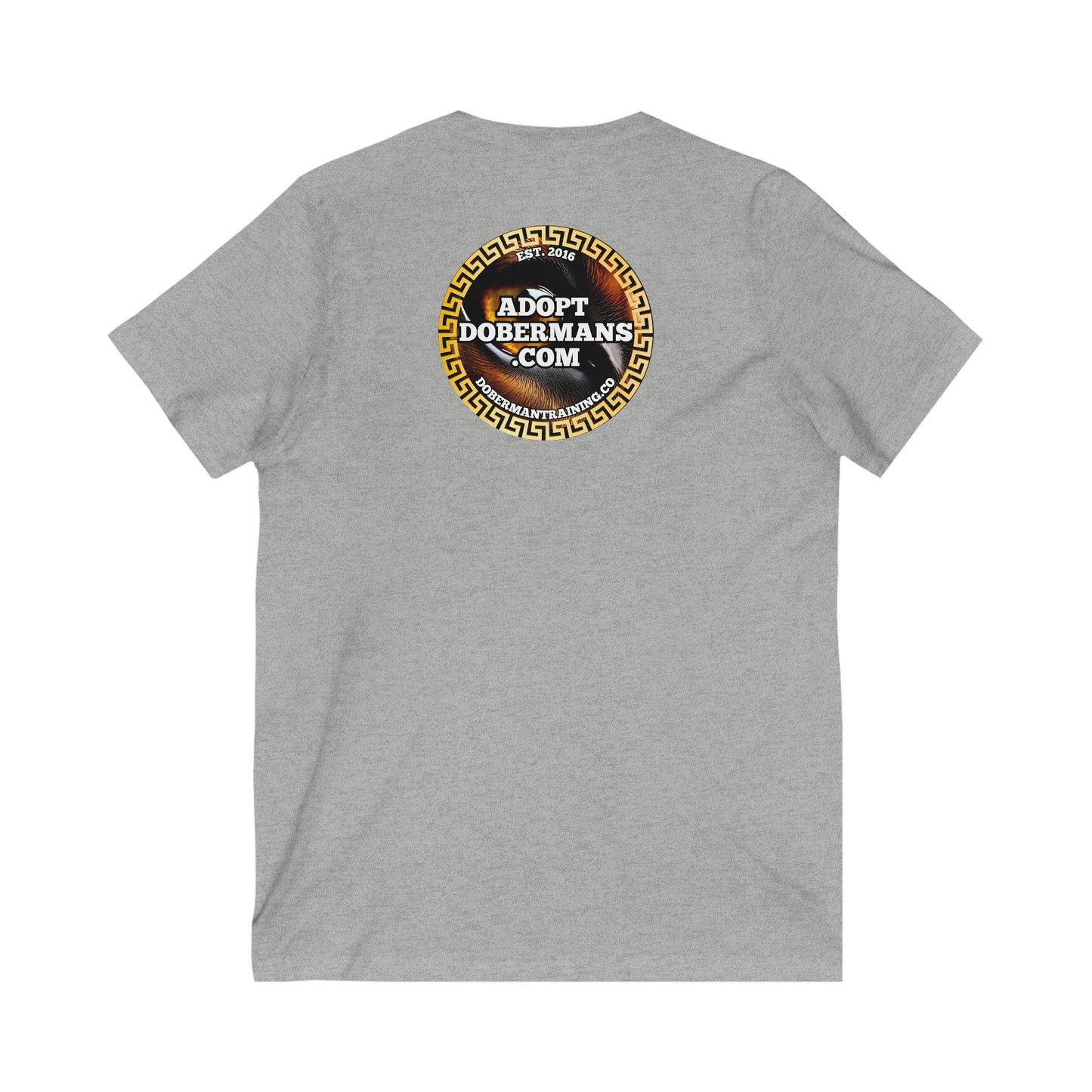 Adopt 143 Special Edition Private Label Unisex Jersey Short Sleeve V-Neck Tee