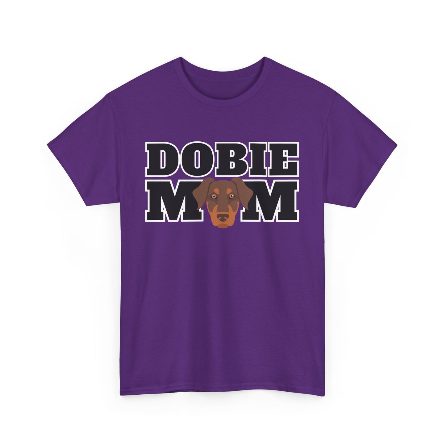 Dobie Mom 04 2025 Unisex Heavy Cotton Tee