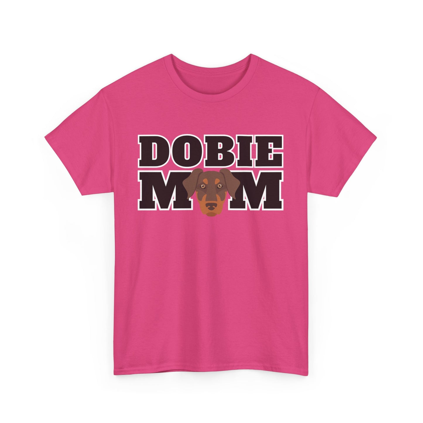 Dobie Mom 04 2025 Unisex Heavy Cotton Tee